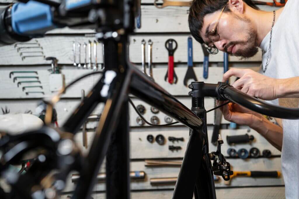 manuntenção de bike na Wallbike