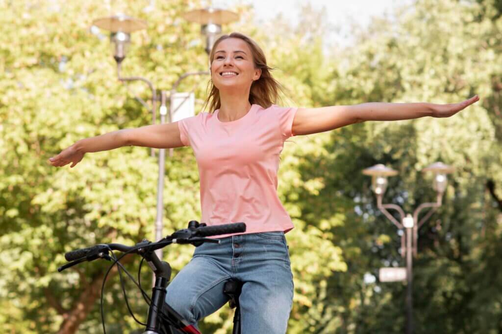 Benefícios do ciclismo para a saúde mental