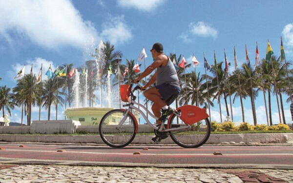 Pedalar em Santos